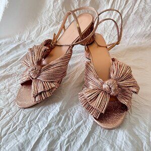 loeffler randall dahlia platinum rose size 11 NWOT